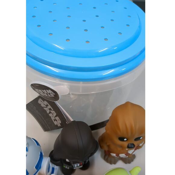 Disney Parks Star Wars Bath Set Toy in Bucket-Multicolor-One Size-NWT-M9 - Picture 4 of 6